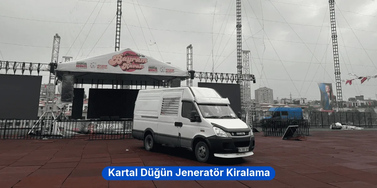 Kartal Düğün Jeneratör Kiralama