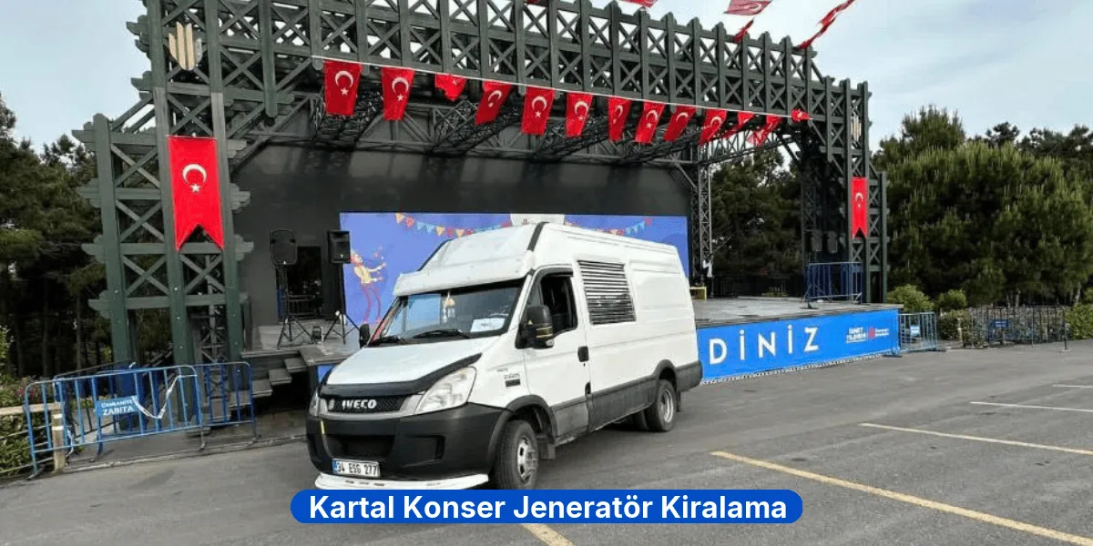 Kartal Konser Jeneratör Kiralama
